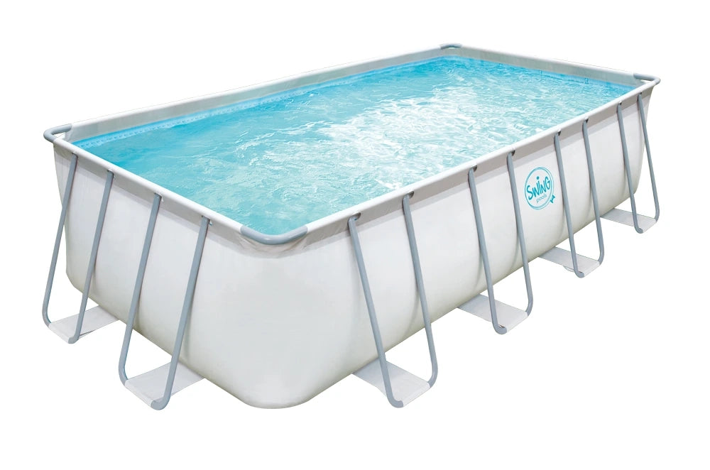 PISCINA RETTANGOLARE CON STRUTTURA IN METALLO ELITE - 5,49 x 2,74 x 1,32 m