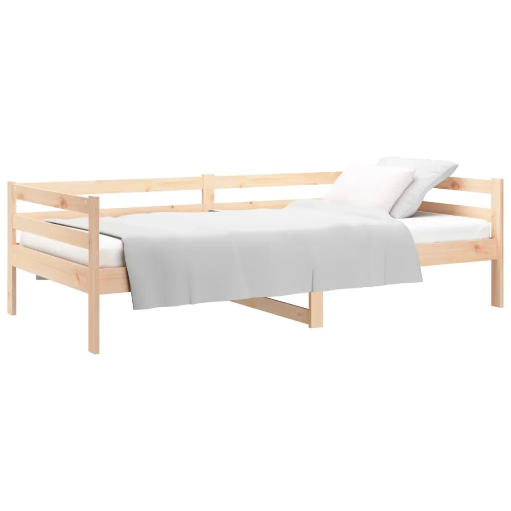 Letto singolo | Letto per adulti | Dormeuse senza Materasso 80x200 cm in Legno Massello di Pino