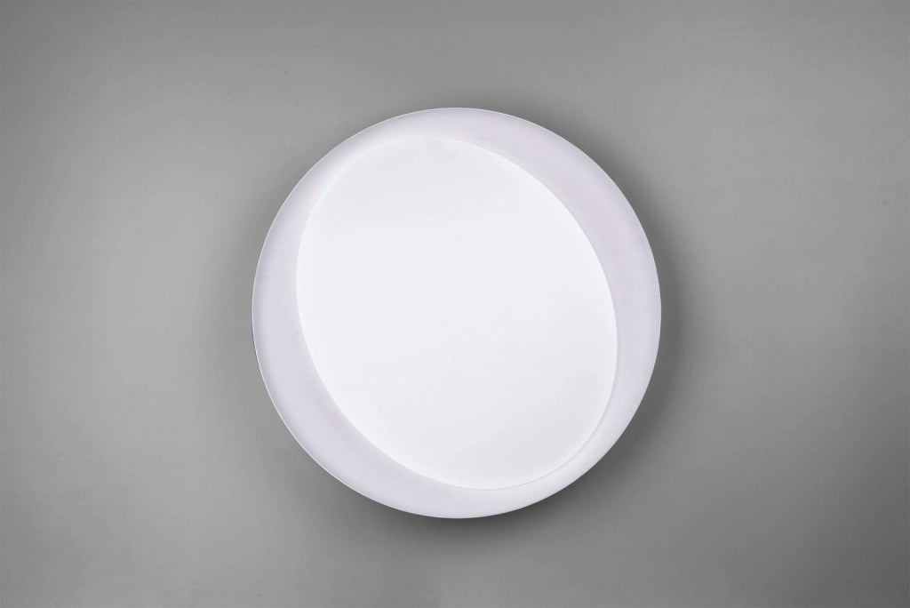 Plafoniera LED soffitto 24W CCT 2700-6000K grigia Zeta RL