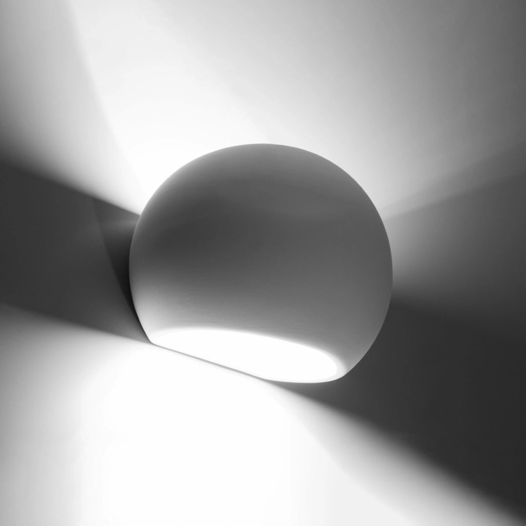 Applique in ceramica ORBITA Pure Lume E27 bianca IP20