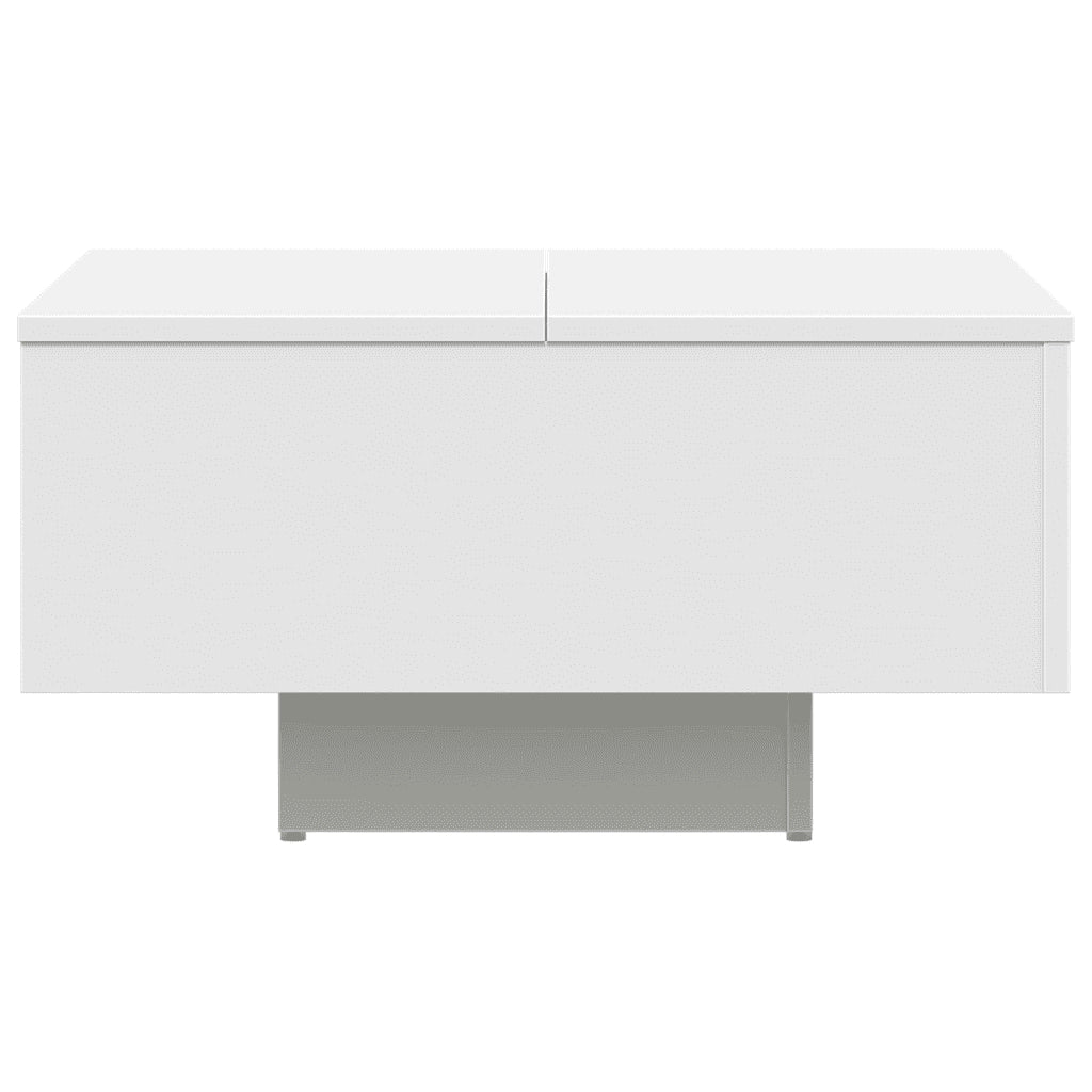 Tavolino da Salotto Bianco 60x60x31,5 cm in Truciolato cod mxl 14456