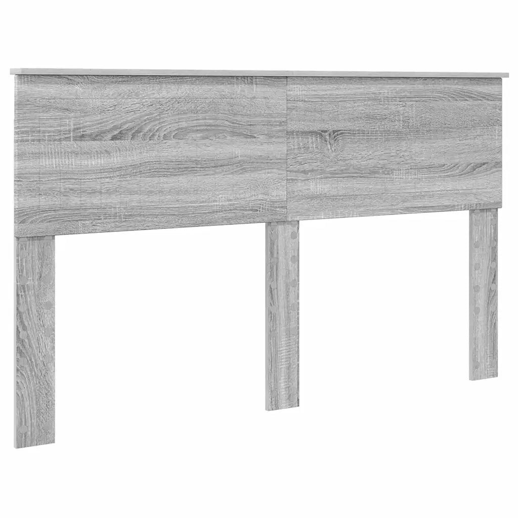Testiera-Testata-Testiera Decorativa Grigio Sonoma 150 cm Legno multistrato 118523