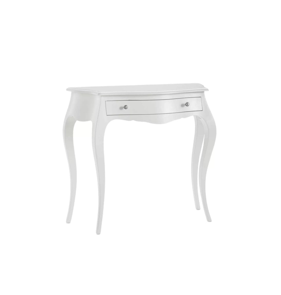 Consolle classica da ingresso bianco sporco l.93 p.38 h.80 - Mobili 2G