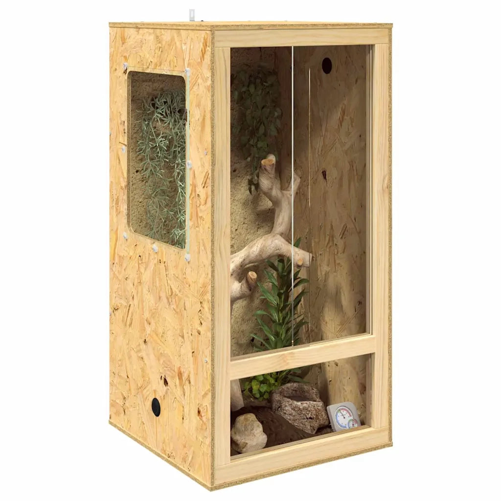 Terrario Marrone 50 x 50 x 100 cm OSB CFW3756054