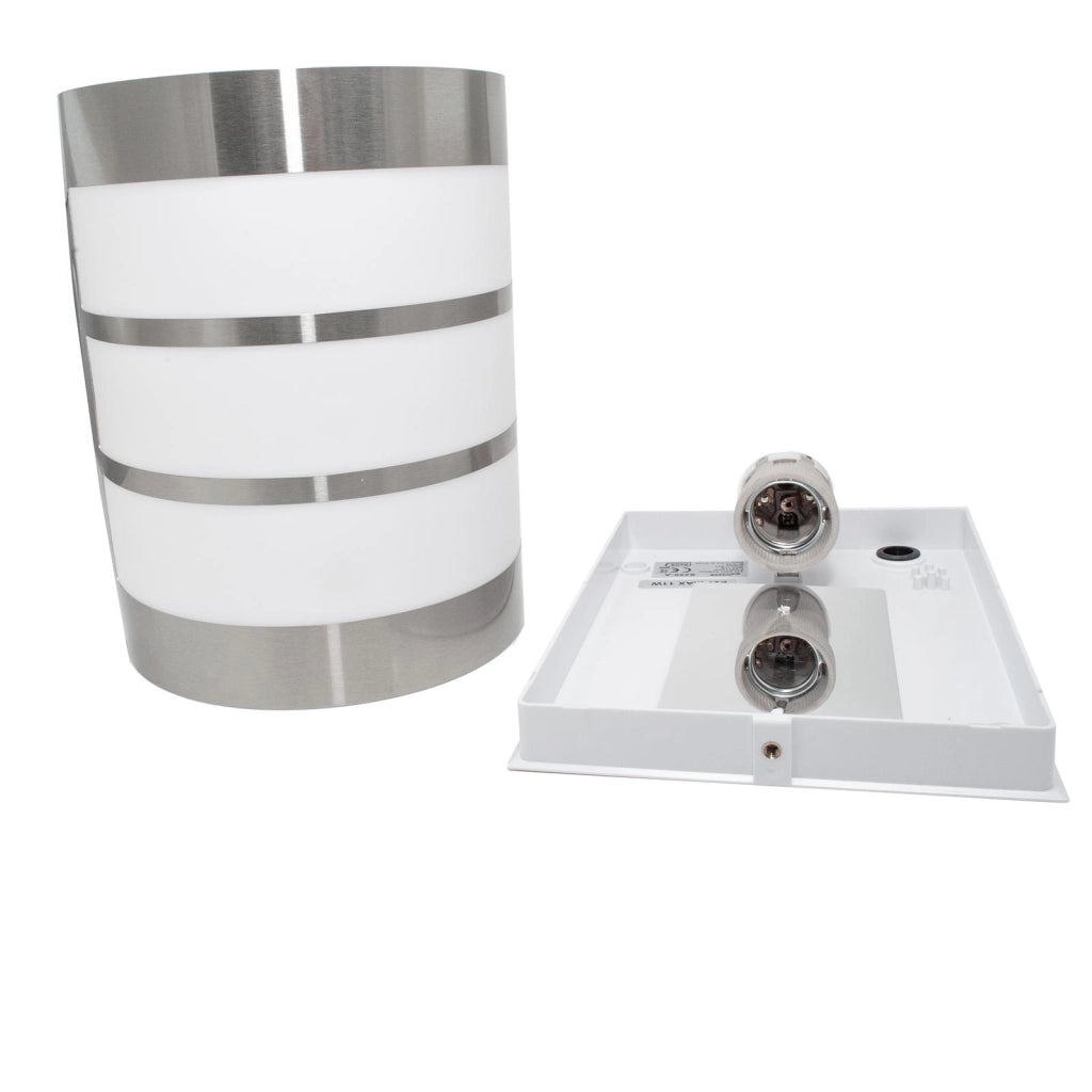 Applique LED esterno lampada moderna impermeabile E27 luce parete muro ingresso giardino terrazza balcone 230V