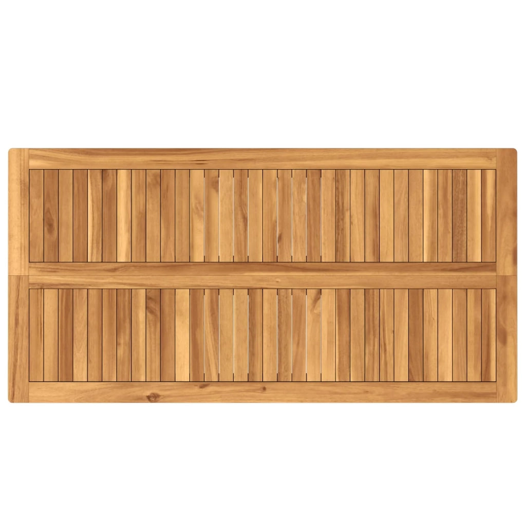Set Bar da Esterno 7 pcs Naturale Legno di teak solido