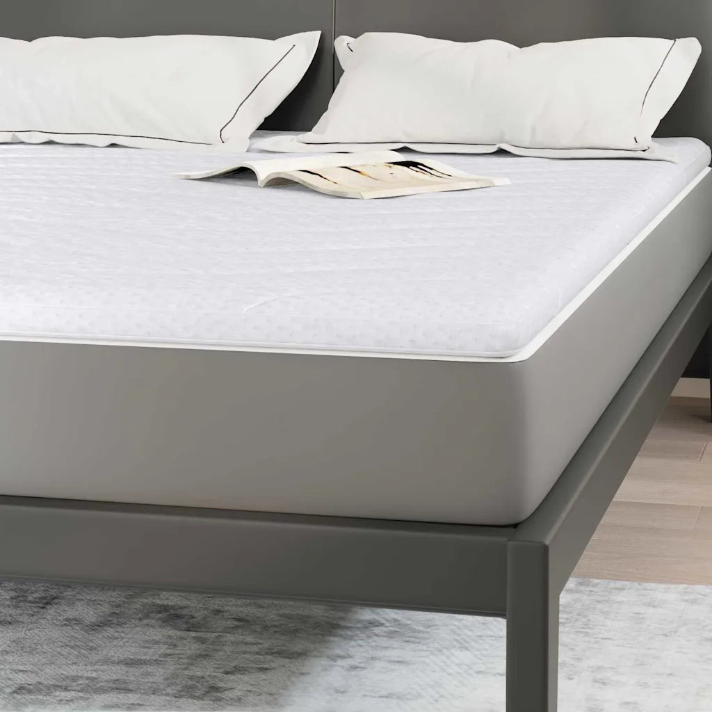 Topper per materasso Bianco 140 x 200 cm Tessuto a maglia CFW4026280