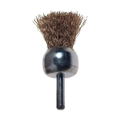 SPAZZOLA ACCIAIO A PENNELLO + GAMBO PG - 478.00 MM 25 G.MM 6- 5 pezzi