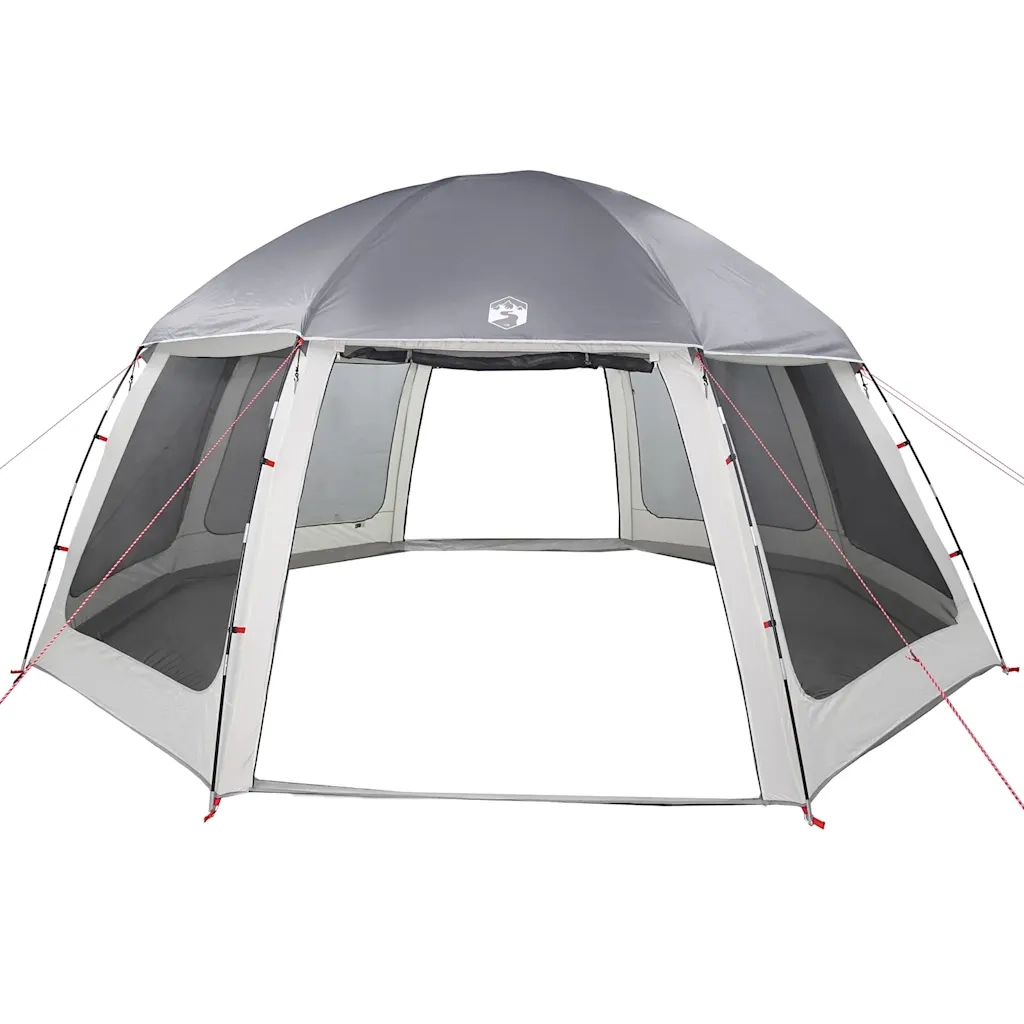 Tenda da piscina con Patta Rimovibile&Pareti in Rete 510x510 cm