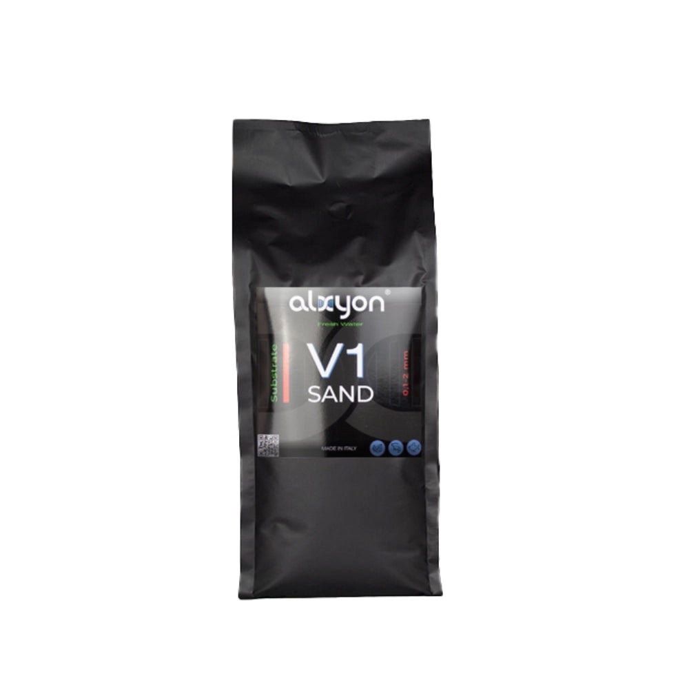 Alxyon V1 Sand 0,1-2mm 5kg - Substrato fine di origine vulcanica per piante e gamberetti