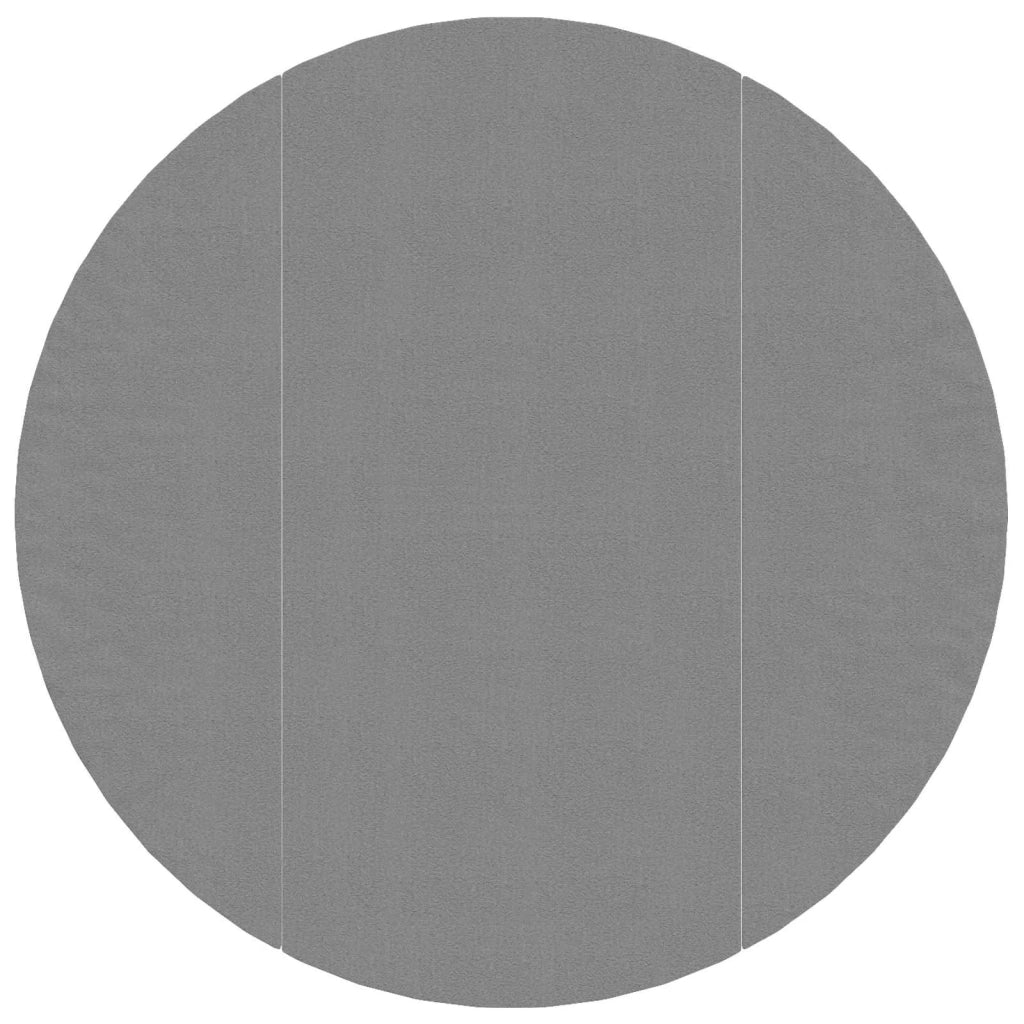 Telo Sotto Piscina Grigio Chiaro Ø306 cm Geotessile Poliestere 94224