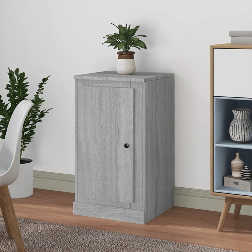 Credenza-Buffet-Armadio da cucina Grigio Sonoma 37,5x35,5x67,5 cm in Legno Multistrato