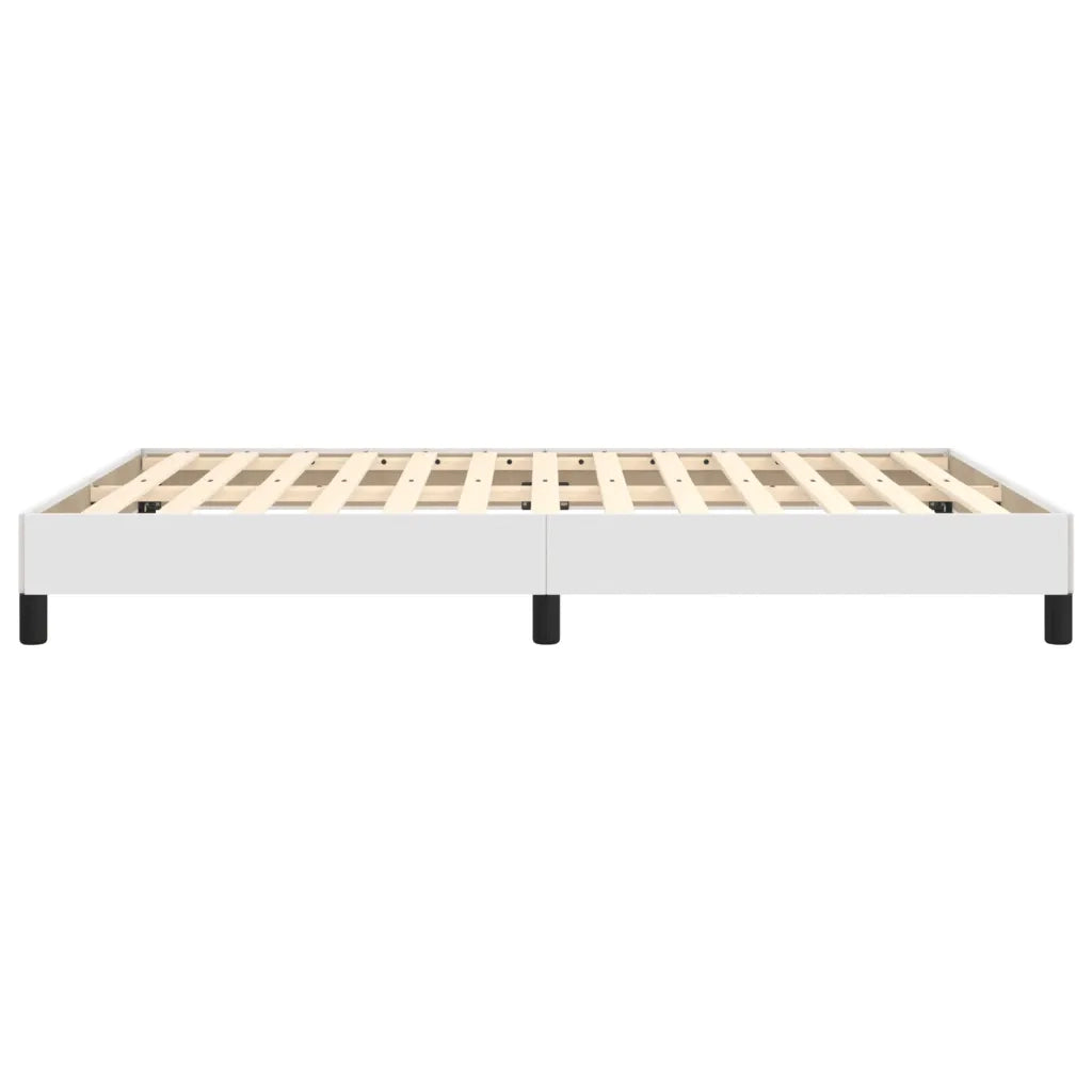 Giroletto-Struttura Letto Bianco 140x200 cm in Similpelle 464668