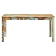 Tavolo da Pranzo in Legno Massello di Recupero 160x80x76 cm 285931