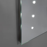 Specchio con Lampada a LED in 90x2,5x65cm TFT Ellen Specchio