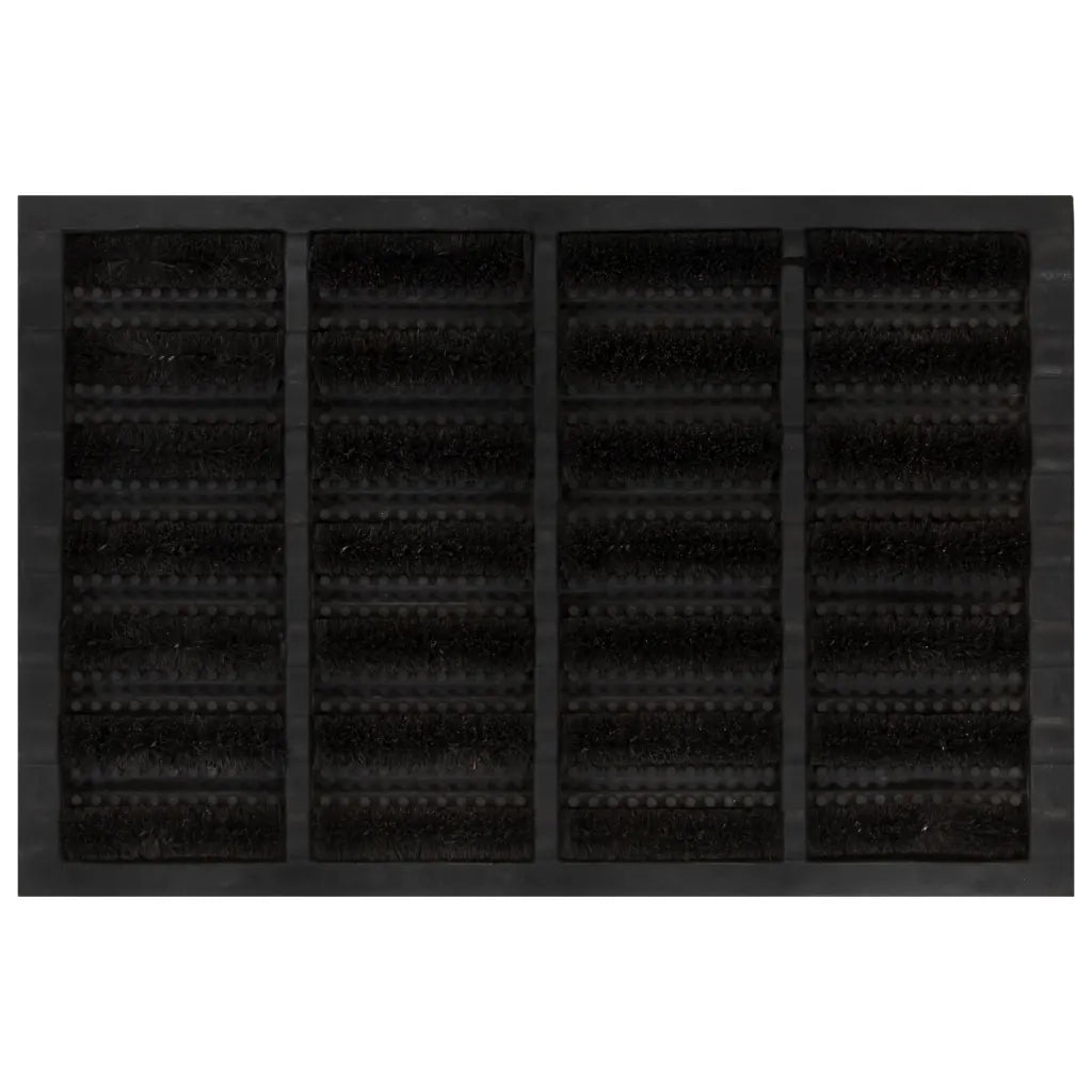 Zerbino Rettangolare 40x60 cm in Gomma e Fibra di Coccocod mxl 134779