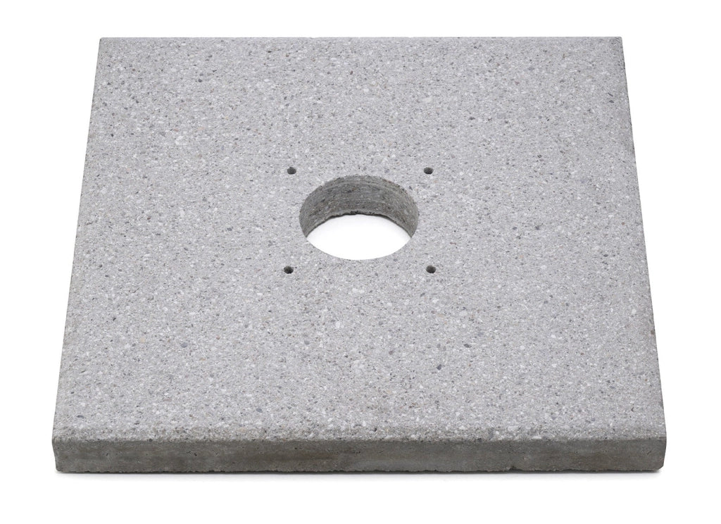 Base per Fontane da Giardino 40x40x4 cm in Cemento Belfer 42/BSE/11