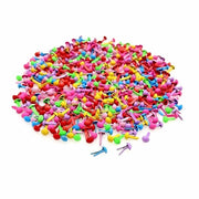 Mini Spilli 500 pezzi - Ronde Testa Multicolore - 4 mm di diametro - Manutenzione/Bricolage - Scrapbooking - Progetti di fai da te - Materiali per fai da te