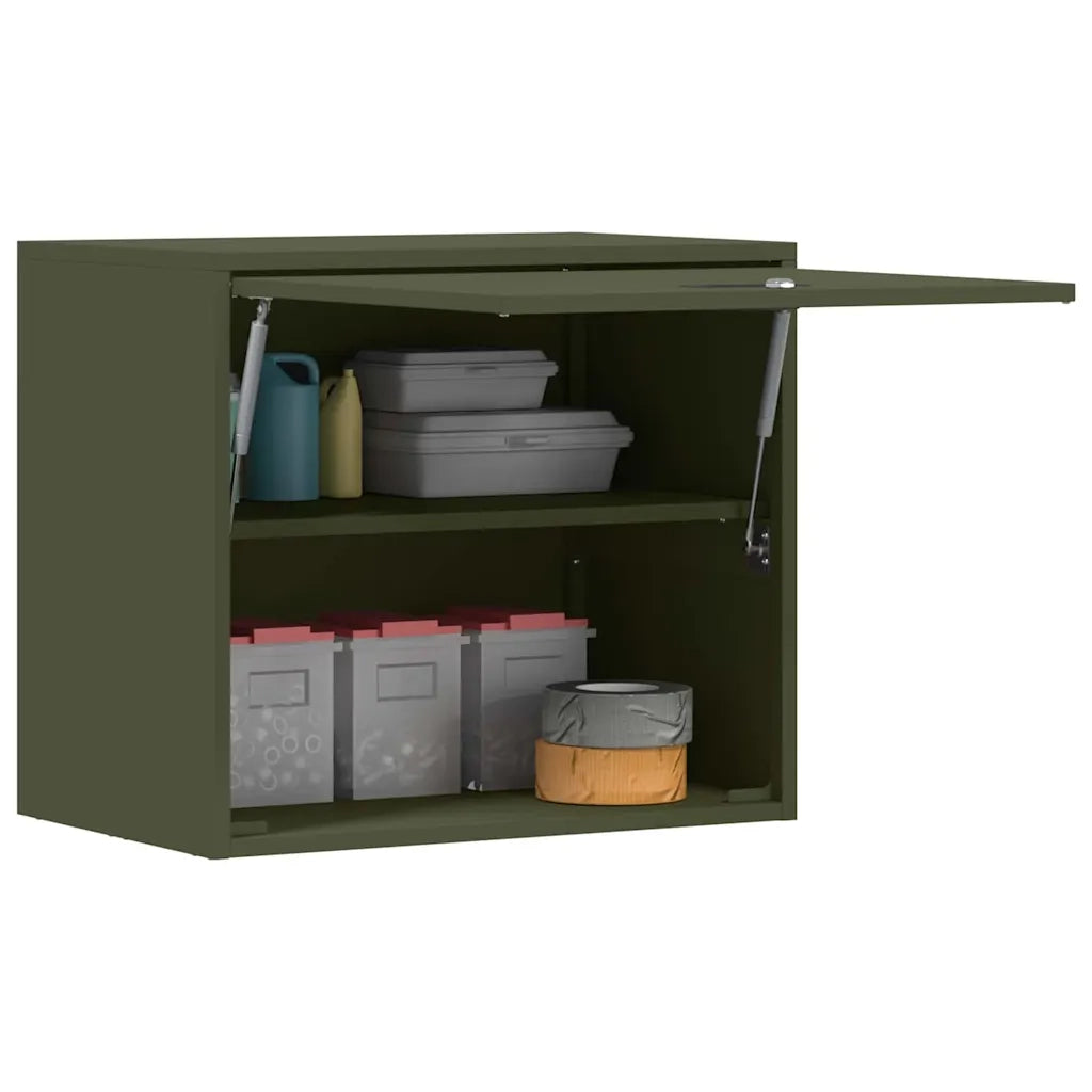 Armadio a muro per garage Oliver verde 60 x 40 x 53 cm