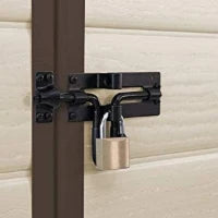 Casetta da Giardino Manor 4x6, Beige, 130 X 192 X 198 h