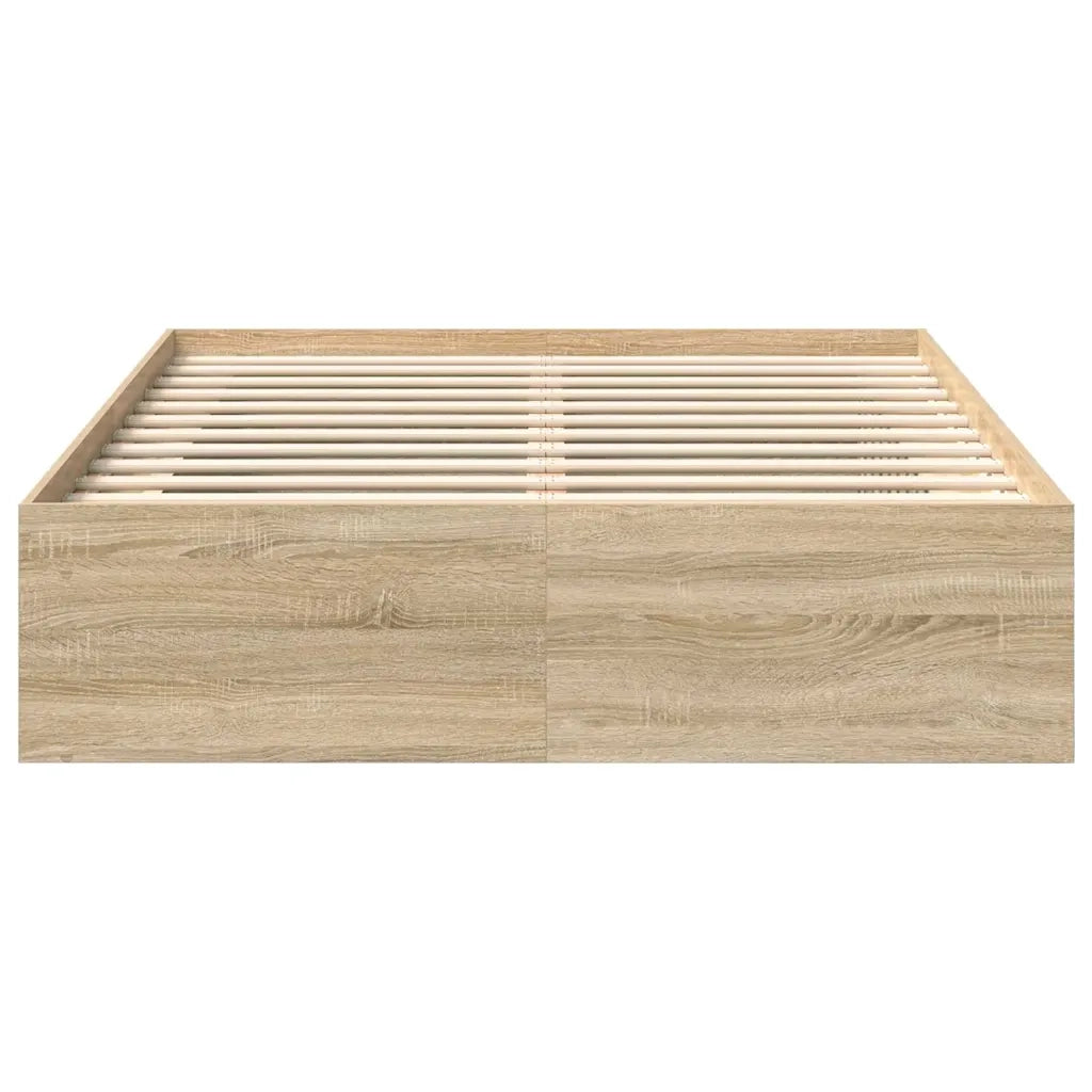 Giroletto-Struttura Letto Rovere Sonoma 140x200 cm