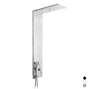 Parete attrezzata Trend inox lucido