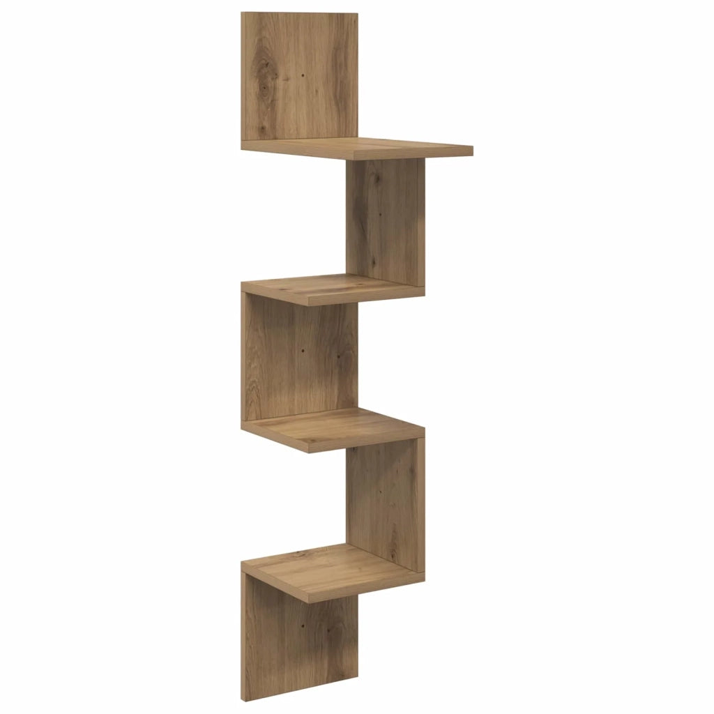 Scaffale da parete A parete Rovere Artigianale 32 x 21 x 107 cm 8012139