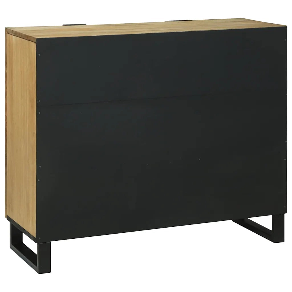 Sideboard Marrone 90 x 33 x 75 cm legno massello di mango 4017964