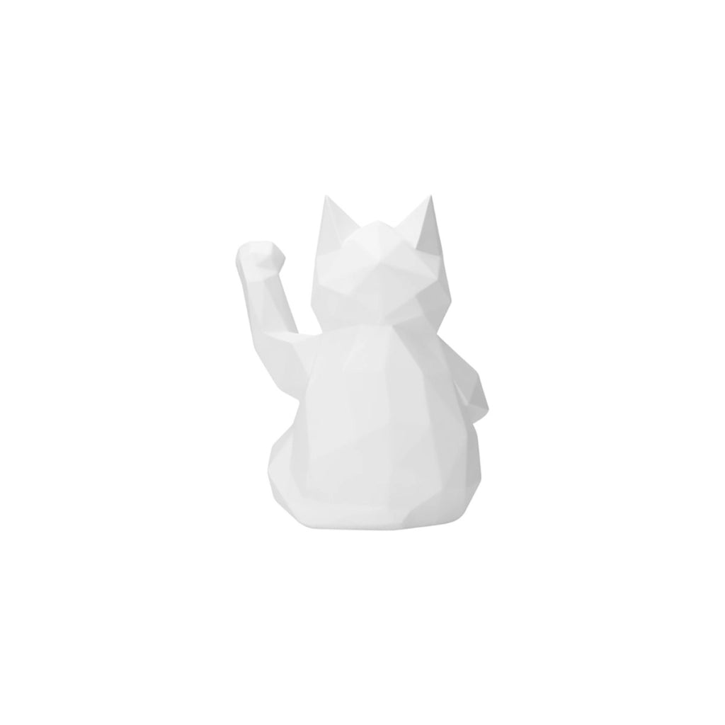 Decorazione interni Modello Lucky Cat Versione moderna del Maneki-neko Bianco TechKidz