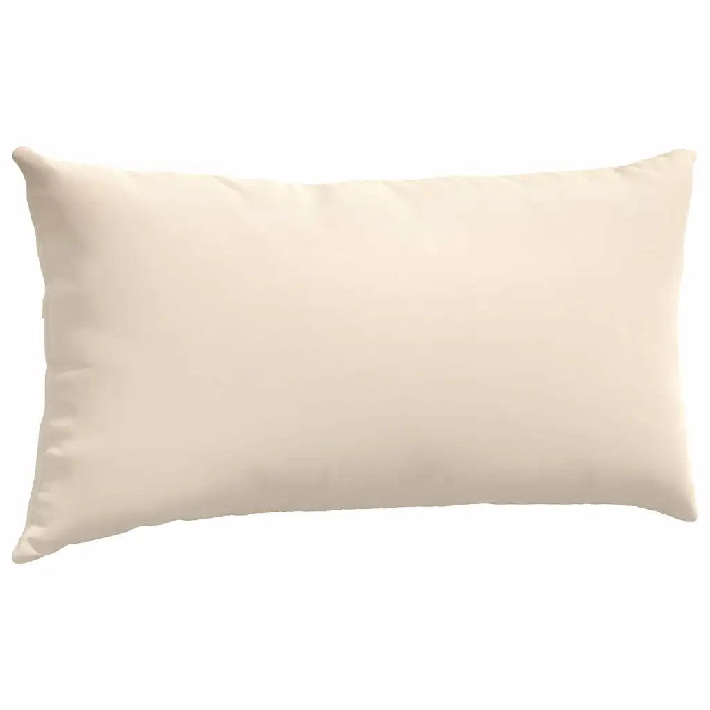 Cuscini da Divano 2 pz | Cuscini per sedie Beige 80 x 40 cm Tessuto