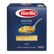 Barilla i classici risoni n. 26 cottura 11 minuti 500 grammi
