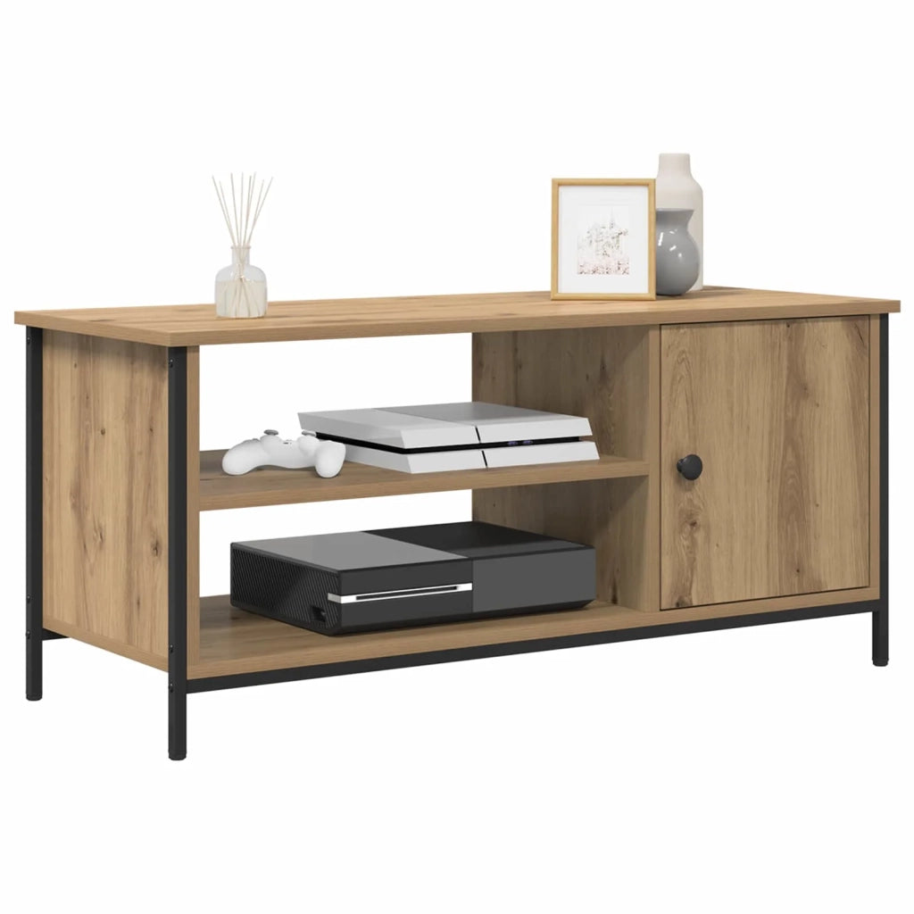 Mobile TV Rovere artigianale 100 x 40 x 45 cm Legno multistrato 879478