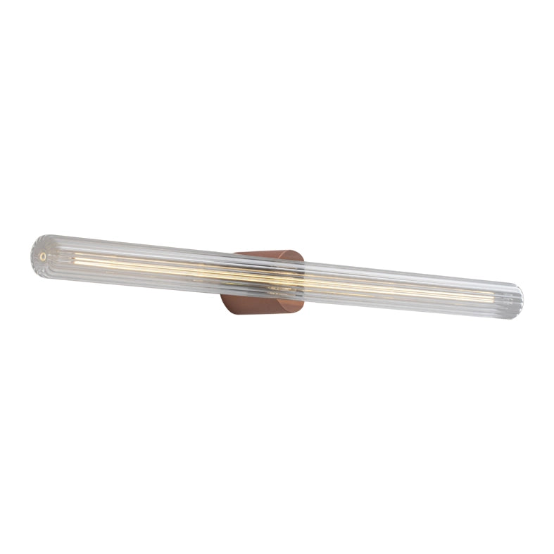 POTTER Applique da Bagno Rame LED 7W con Lampadina Rigata S14d 2700K IP44 - Rossini Group | Illuminazione Bagno e Interni