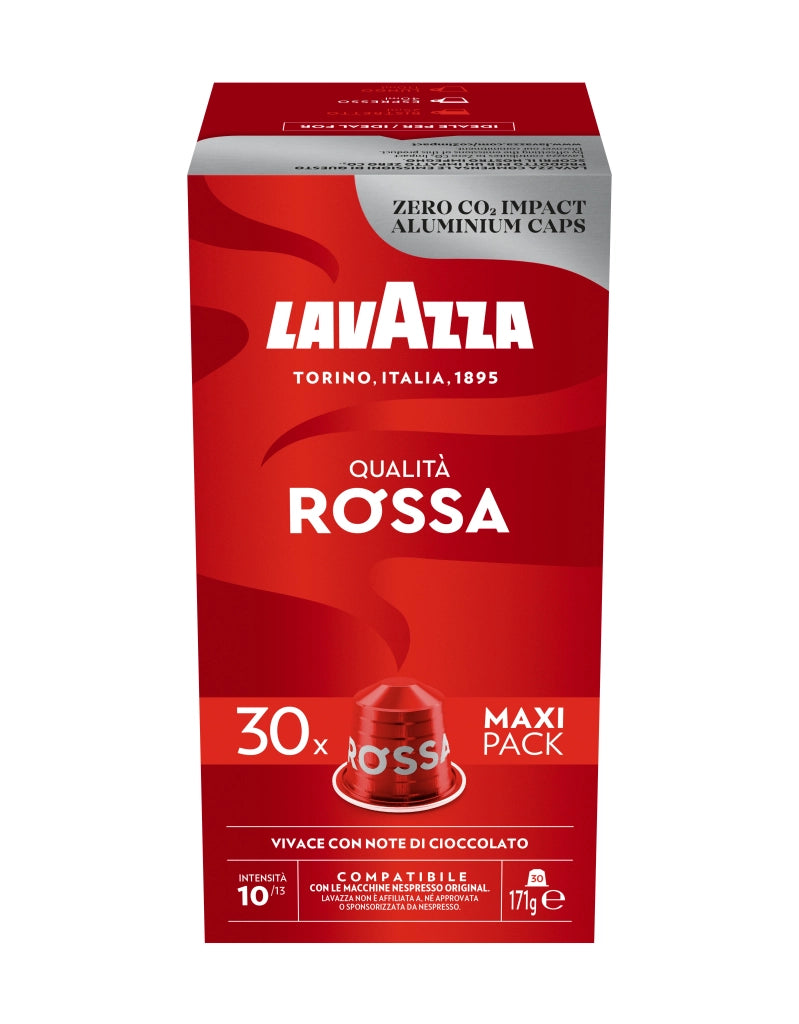 Lavazza Capsule Compatibili Nespresso Qualità Rossa, 30 Capsule