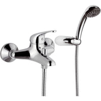 Rubinetto Miscelatore Monocomando Vasca Esterno Doccetta in Ottone Mariani Epic Cromato