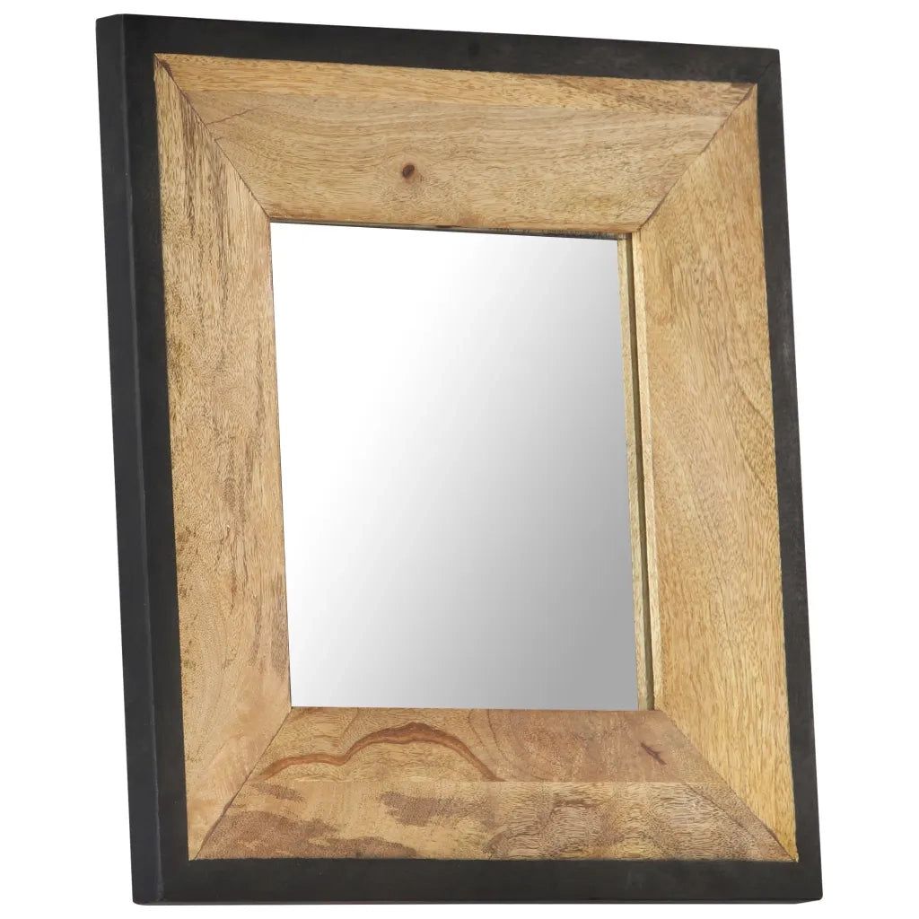 Specchio 50x50 cm in Legno Massello di Mango 321629