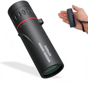 Mini-telescopio monoculare portatile 2000x24, alte prestazioni, alta risoluzione, adatto per l'uso di giorno e di notte, macro-nocciolamento, visibilità fino a 10.000 metri.