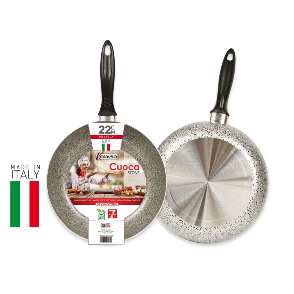 CUOCA STONE PADELLA ANTIADERENTE PFOA FREE DA 22 CM