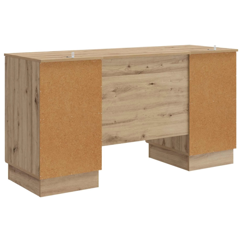 Scrivania con lo scaffale Rovere Artigianale 142,5 x 50 x 75 cm