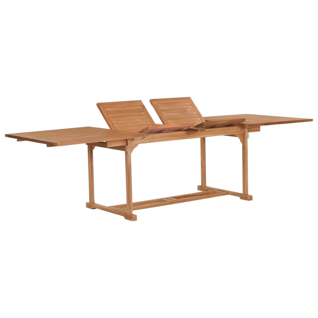 Set di mobili da giardino mobili da esterno 9 pezzi legno massello di teak 02_0018251