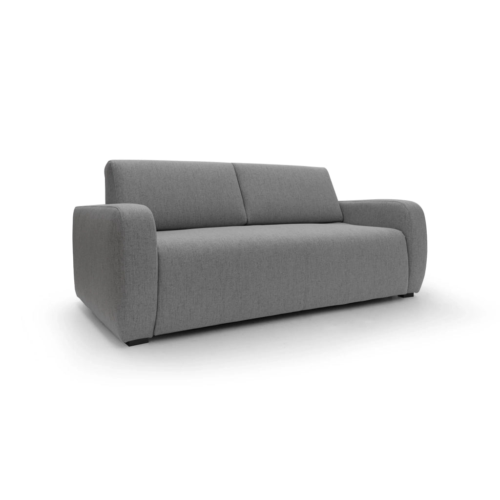 Duna Divano letto matrimoniale con materasso 20 cm in tessuto impermeabile T03 195 cm (mat. 140x197) grigio