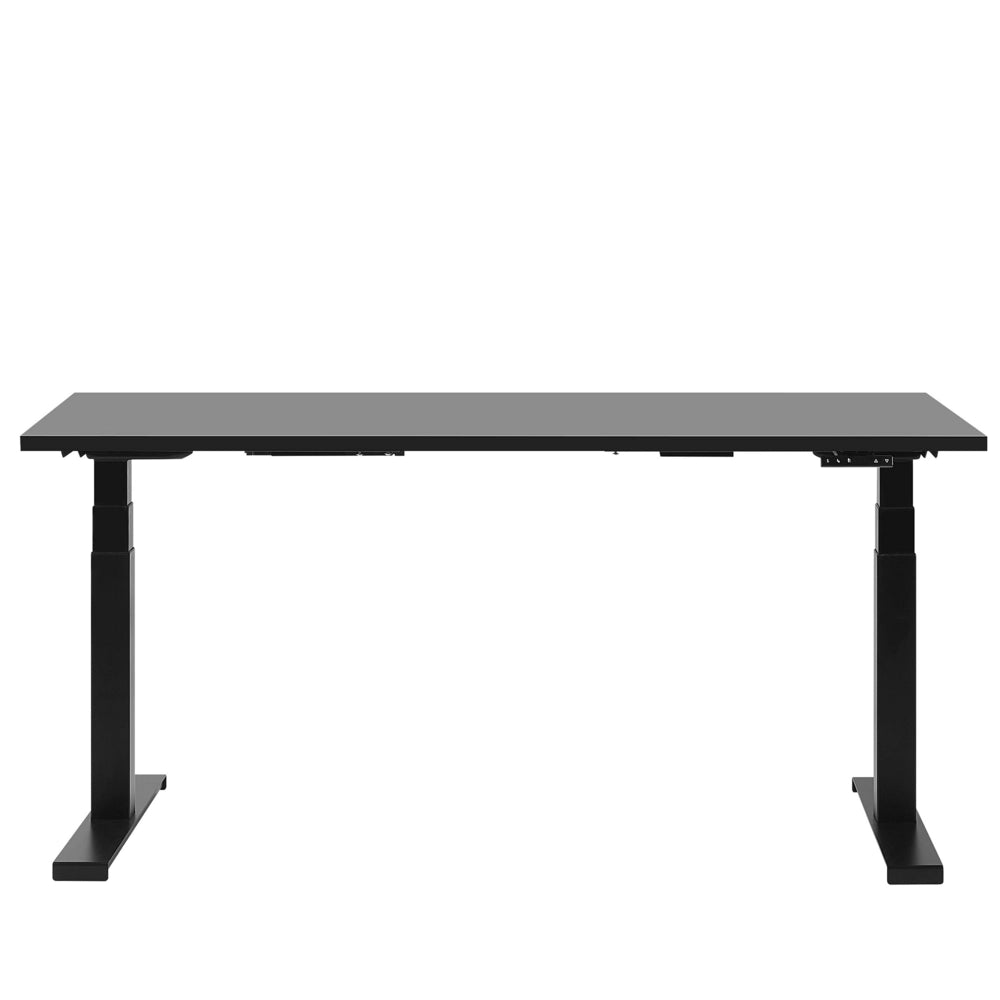 Scrivania elettrica regolabile nera 160 x 72 cm DESTIN