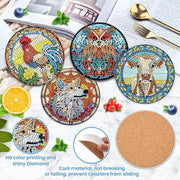 Ottimizzatori di superficie con supporto per la pittura al diamante - set da 8 - ottimizzatori di superficie divertenti - set di hobby - regali per donne