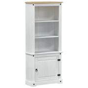 Credenza | Madia | Buffet da pranzo | Armadio da pranzo Bianco 74 x 38 x 170 cm Pino massello