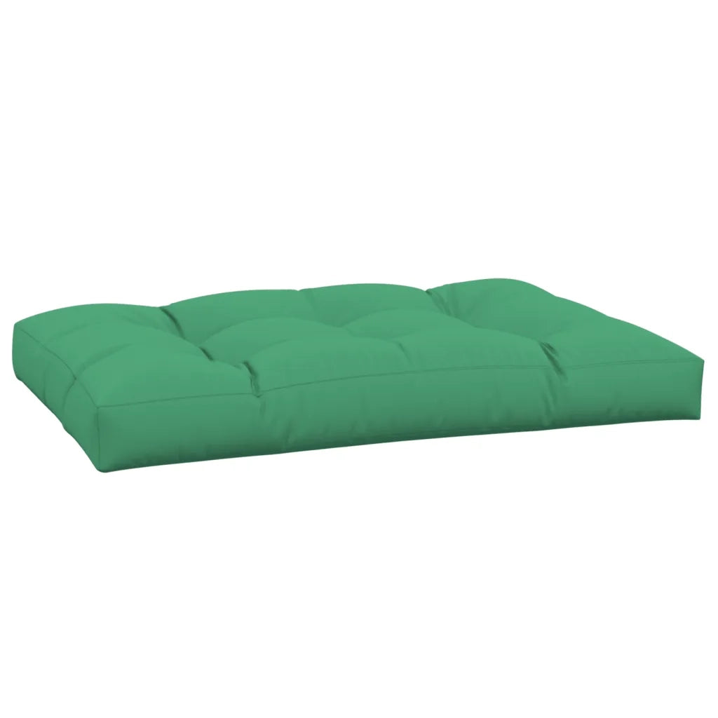 Cuscino per Pallet Verde 120x80x12 cm in Tessuto 314417