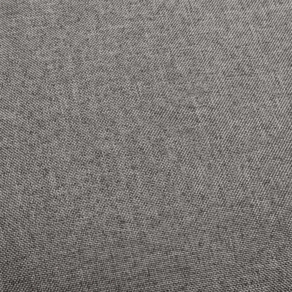 Sedie da Bar 2 pz Grigio Scuro in Tessuto cod mxl 61662