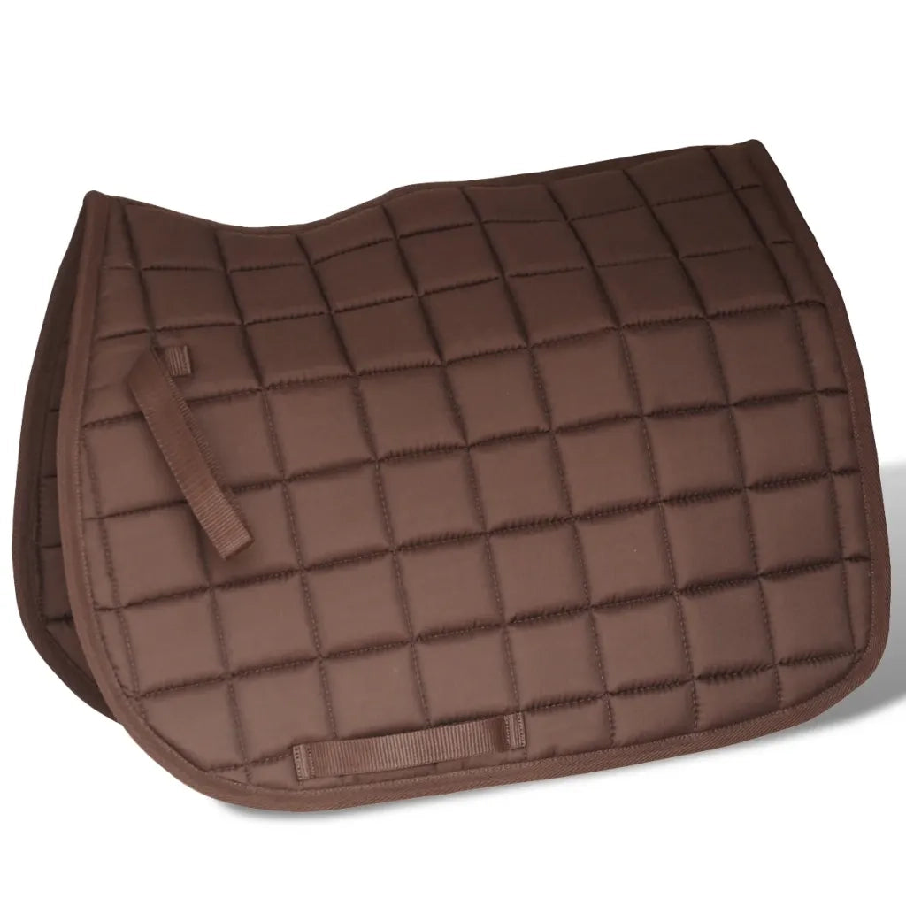 Set Sella Equitazione 17,5" in pelle naturale Marrone 12 cm 5-in-1 90647