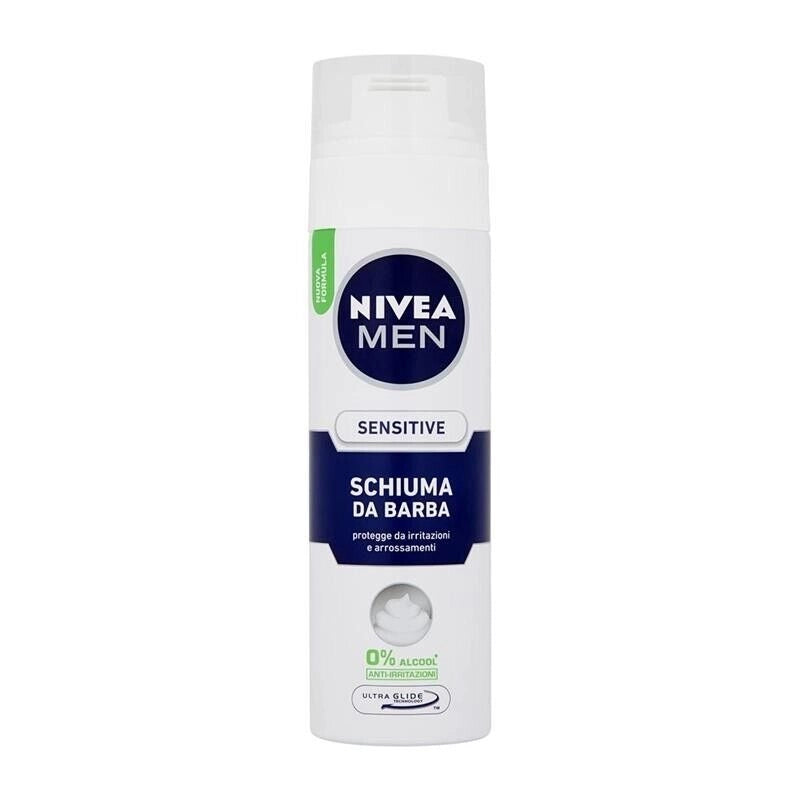 NIVEA MEN SENSITIVE SCHIUMA DA BARBA IN FORMATO DA 200 ML