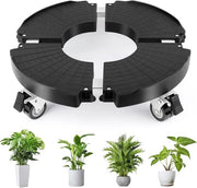 Pianta Rotolante con Diametro 35-48 cm Peso Massimo 150 kg Ruote Rotanti 360° Base per Fiori Grande Vaso per Piante per Interni e Esterni