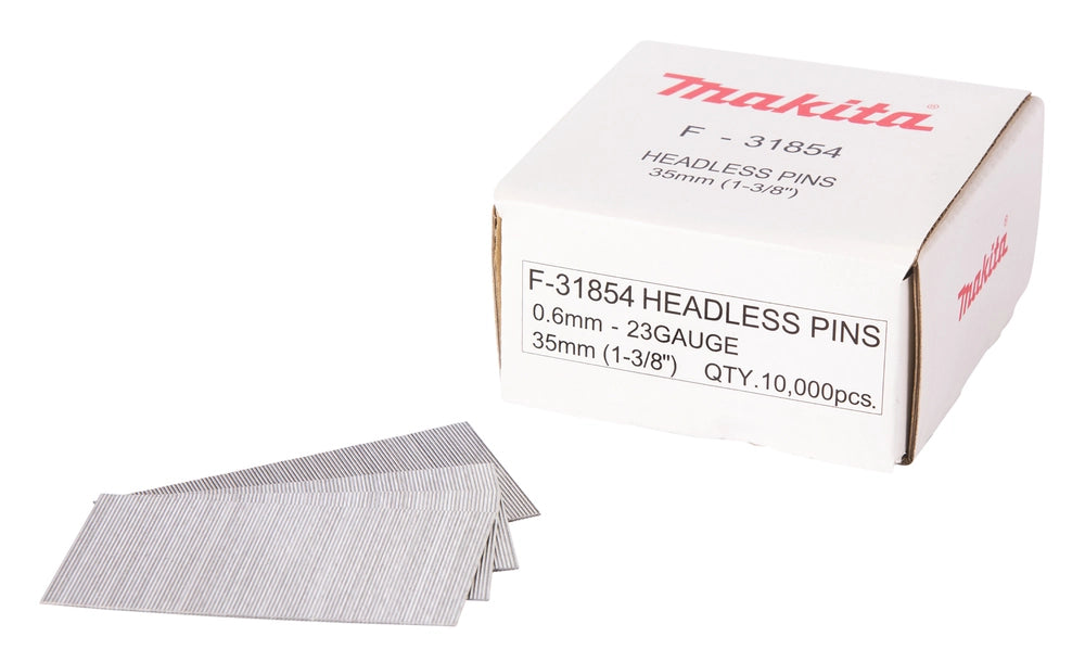 SPILLI MAKITA 23GA D.0,6 X 35mm, 10.000 PEZZI  - F-31854